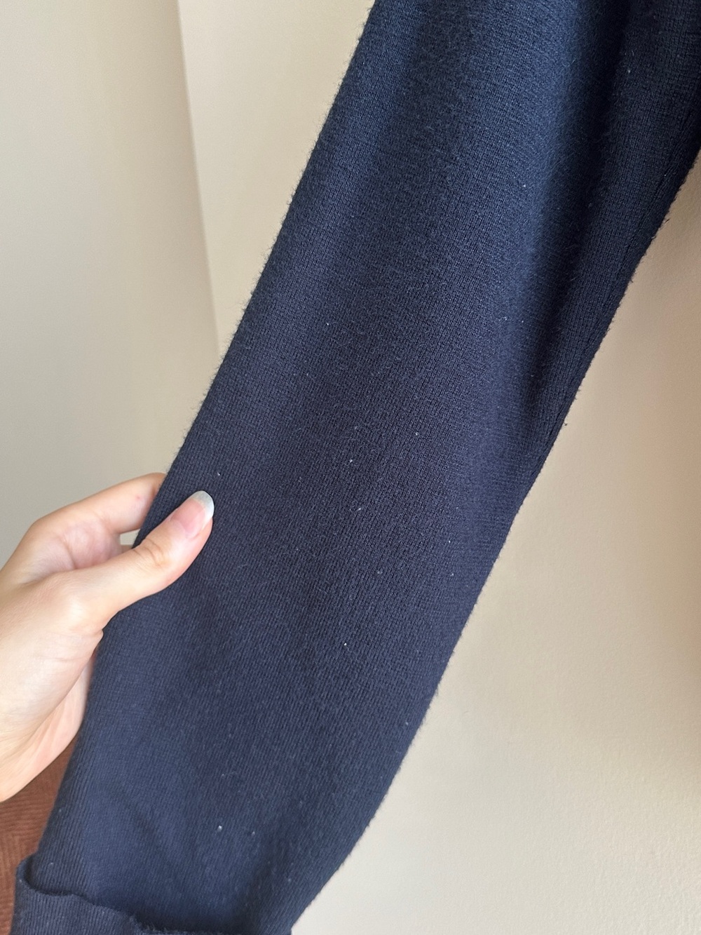 T Tahari Women’s Navy Blue Button Down Cardigan Sweater Jacket, Size Medium - Picture 14 of 16
